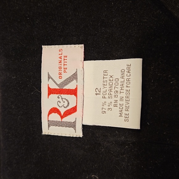 Vintage, R & K Originals Petite Ladies Jacket. Sz 12P. 🎉Host Pick🎉 - Picture 3 of 5